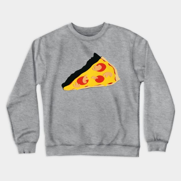 The Last Slice Crewneck Sweatshirt by Rosi Feist